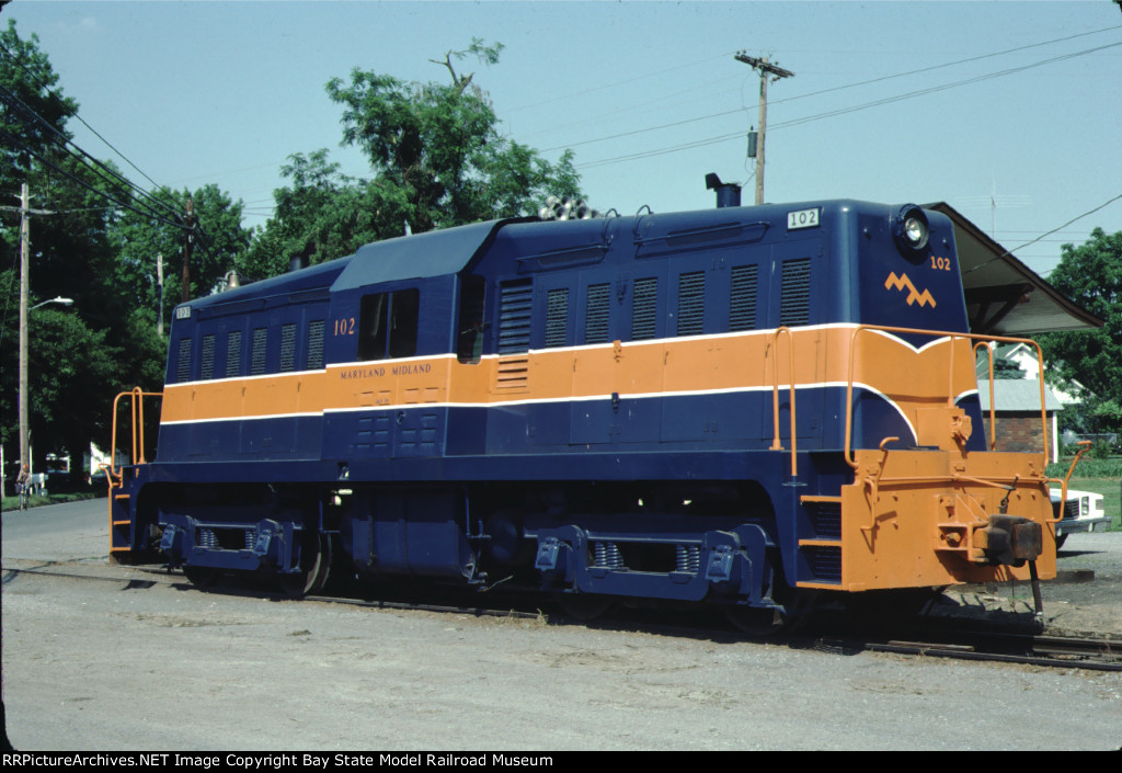 Maryland Midland 65-tonner no. 102